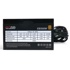 EASE Power Supply EB500 500Watt 80 Plus Bronze EASE Power Supply EB500 500Watt 80 Plus Bronze